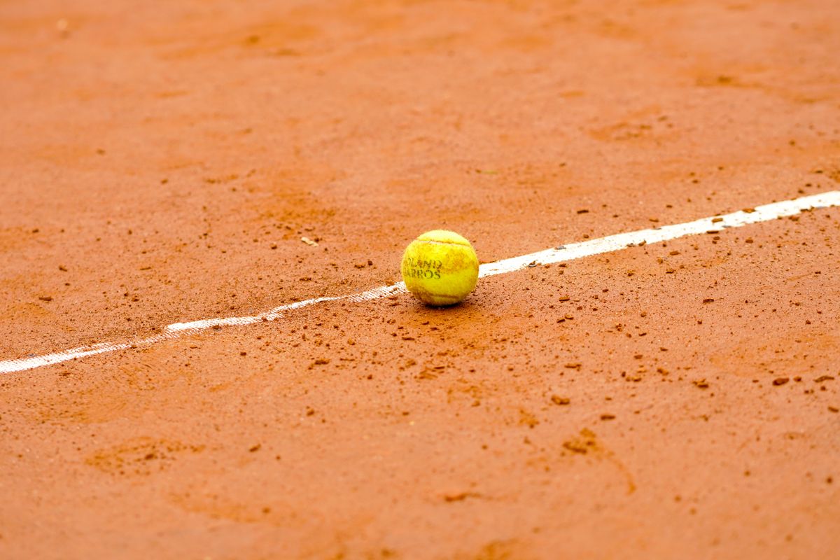 Roland-Garros clay court