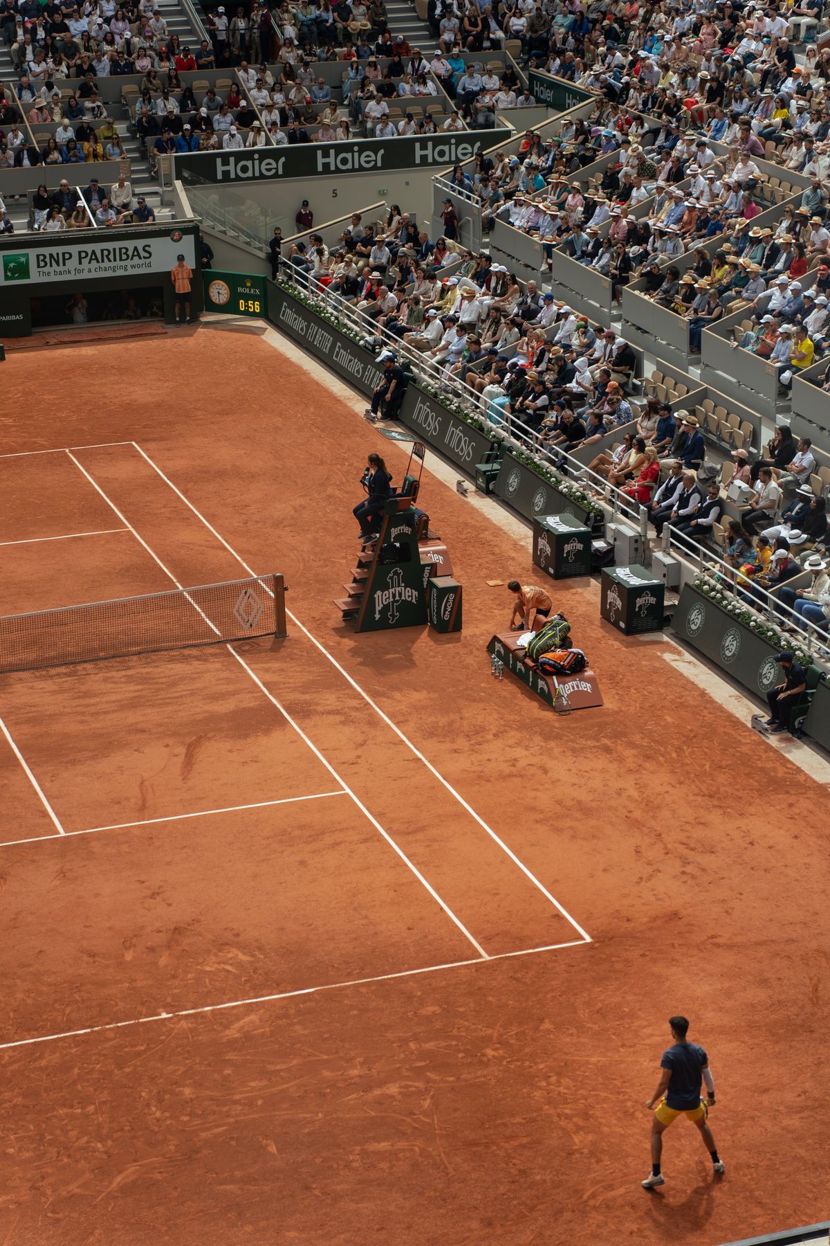 Roland-Garros stadium seating